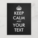 Suche nach keep calm and postkarten Motivierend