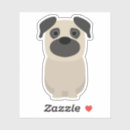 Suche nach möpse aufkleber Mops