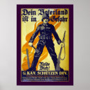 Suche nach gefahr poster Vintag