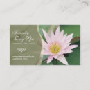 Suche nach wasser lilien visitenkarten Wellness center