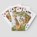 Suche nach giraffen spielkarten Wildtier