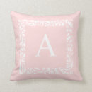 Suche nach blush kissen Monogramm