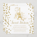 Suche nach paris 16 geburtstag einladungen Eiffelturm
