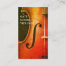 Suche nach instrument visitenkarten Violinist