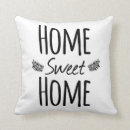 Suche nach sweet home kissen Typografie