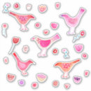 Suche nach rosa vögel aufkleber Natur