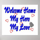 Suche nach willkommen zuhause poster Militär