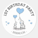 Suche nach blauer elefant aufkleber Für kinder