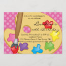 Suche nach malerei einladungen Party für kinder