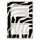 Suche nach zebra tischkarten Safari
