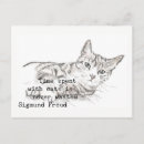 Suche nach sigmund freud poster Katze