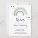 Suche nach dritter geburtstag einladungen Boho