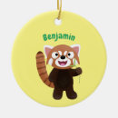 Suche nach roter panda ornamente Niedlich