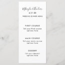Suche nach hochzeitsmenuekarten Elegant