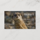 Suche nach fauna visitenkarten Wild