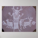 Suche nach petroglyphen poster Felsen