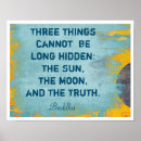 Suche nach wahrheit poster Buddhismus