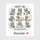Suche nach waschbären aufkleber Kawaii