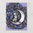 Suche nach katze und mond postkarten Kätzchen