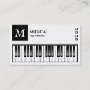 Suche nach musikinstrumente visitenkarten Piano