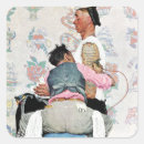 Suche nach norman rockwell aufkleber Vintag