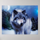 Suche nach wölfe im schnee poster Hund
