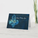 Suche nach fleur de lis karten Blau