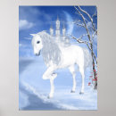 Suche nach weißes einhorn poster Schnee