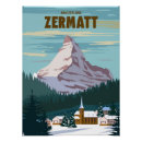 Suche nach zermatt poster Gebirge
