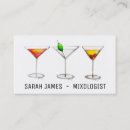 Suche nach martini visitenkarten Mixologe