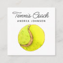Suche nach tennisball visitenkarten Tennistrainer