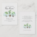 Suche nach pflanze kleine grußkarten Adressenänderung