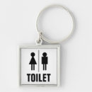 Suche nach männlich und weiblich schlüsselanhänger Toilette