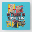 Suche nach superhelden wanduhren Dc liga der superpets