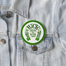 Suche nach viel glück buttons Grün