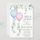 Suche nach rosa ballone einladungen Gender enthüllung