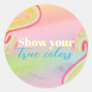 Suche nach bunter regenbogen aufkleber Party