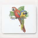 Suche nach scharlachrot mousepads Papagei