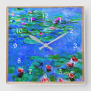 Suche nach water lilies wanduhren Impressionism