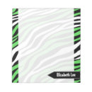 Suche nach zebra notizblock Personalisiert