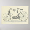 Suche nach fahrrad für zwei poster Vintag