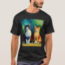 Suche nach impressionismus tshirts Katze