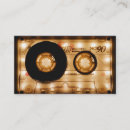 Suche nach coole musik visitenkarten Kassette