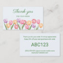 Suche nach tulpen visitenkarten Aquarell