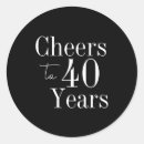 Suche nach lustiger 40 geburtstag aufkleber Typografie