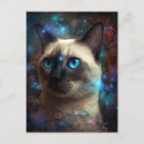Suche nach siamesische katze postkarten Schön