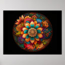 Suche nach mandalas poster Blume