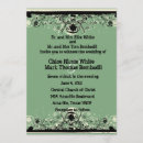 Suche nach schäbige hochzeit einladungen Schwarzes