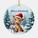Suche nach niedliche giraffe ornamente Winter