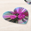 Suche nach rosa blumenmuster untersetzer Bunt